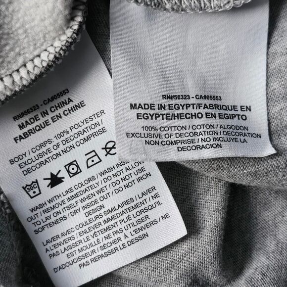 Nike Girl's Hoodie & Baseball T-shirt lot. Both in size large. - Picture 8 of 8